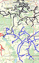 Netztplan Versorgunsgebiet Wasserwerk Klingenberg